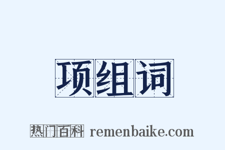 项组词是什么意思的图片